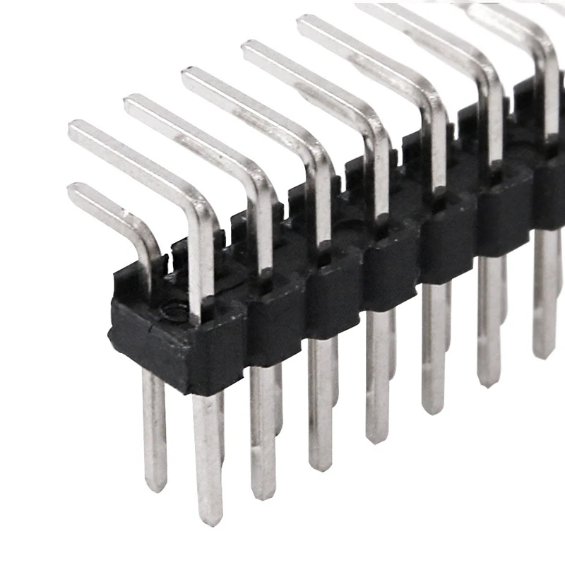 40Pcs 8 Kinds of 2.54mm Breakaway PCB Board 40 Pin Male and Female Pin Header Connectors Kit for Arduino Prototype Shield