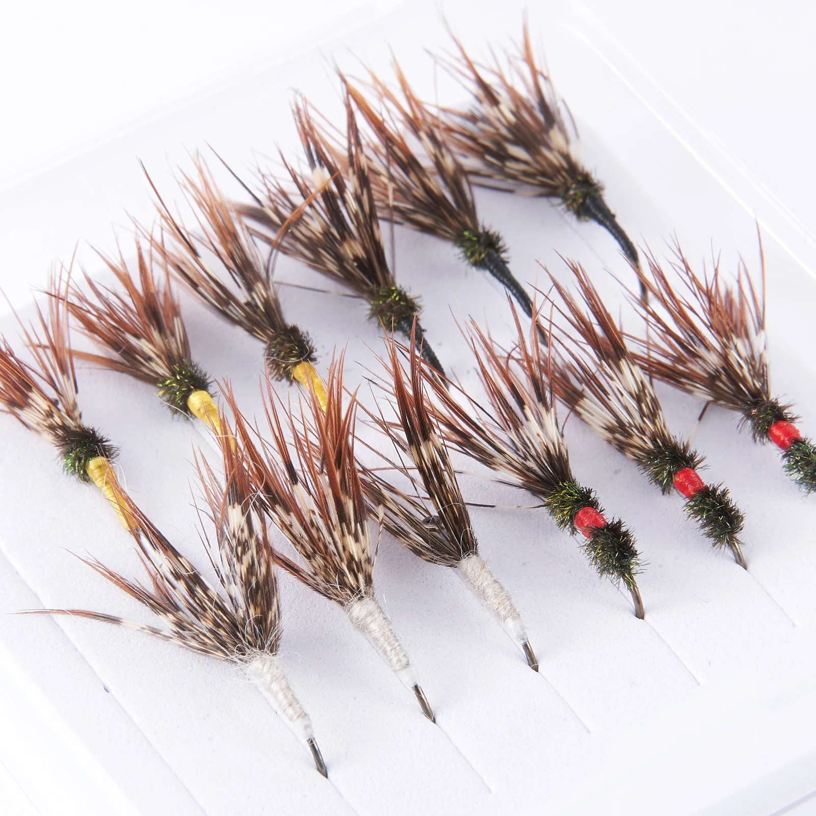 Bassdash Trout Fly Fishing Flies 12pcs Barbless Tenkara Flies