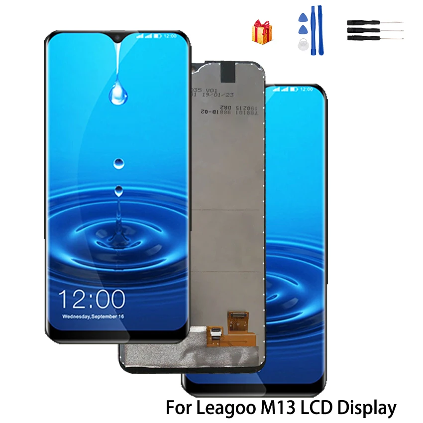 

Original For Leagoo M13 LCD Display Touch Screen For Leagoo M13 Screen LCD Digitizer Display Phone Parts Replacement Free Tools