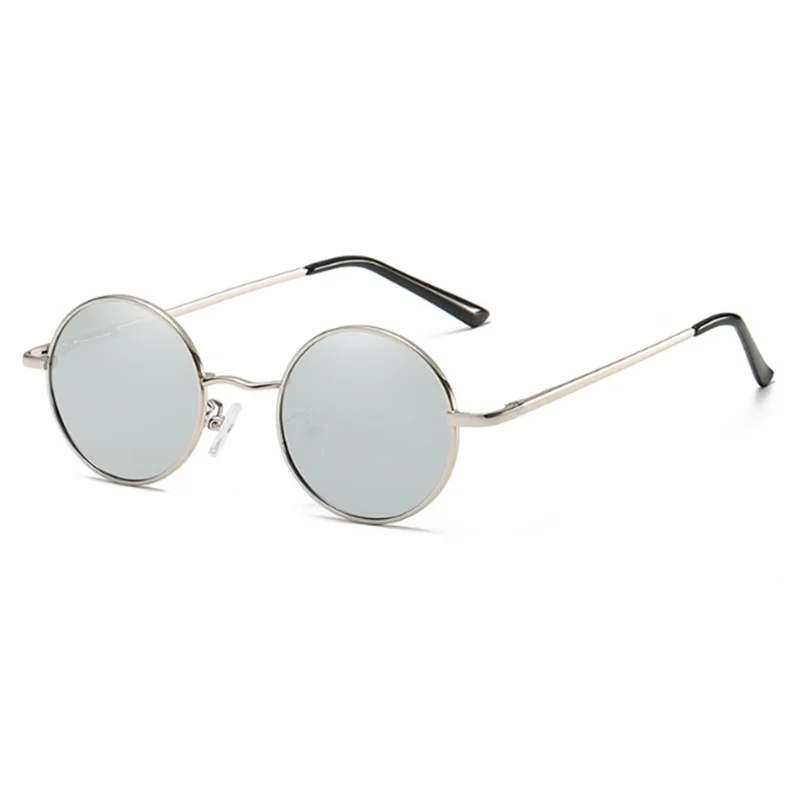 Klasyczne okrągłe okulary przeciwsłoneczne w stylu vintage z metalową ramką na receptę dla krótkowzroczności 7 Klasyczne okrągłe okulary przeciwsłoneczne w stylu vintage z metalową ramką na receptę dla krótkowzroczności 5