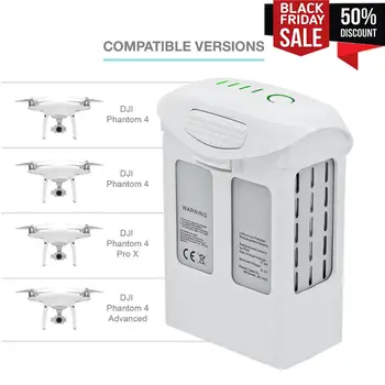 

SALE 15.2V 5870mAh Spare Flight LiPo Battery Replacement Part for DJI Phantom 4 /Advanced/4Pro FPV Quadcopter RC Drone WB