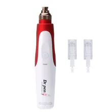 Электрический Dr. Pen беспроводной прибор для ухода за кожей микроблейдинг Дерма Иглы для татуировки новая ручка мезотерапия машина для красоты лица