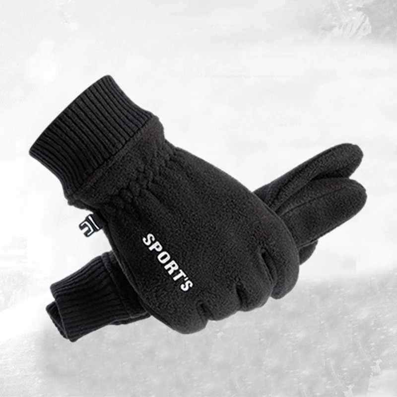 High Quality Waterproof Fleece Ski Gloves Men Women Touch Screen Gloves Winter Warm Thicken Motorcycle Riding Climbing Mitten