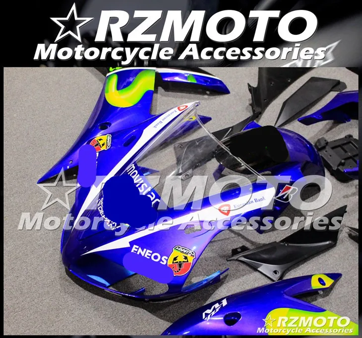 ABS мотоцикл обтекатель комплект для YAMAHA YZF R1 2002-2003 год кузов литья под давлением Магазин № 1514