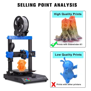 

Artillery Genius 3D-Printer With I3 High-Precision Desktop Dual Z-Axis 98% Integrity TFT Screen Mute Printer