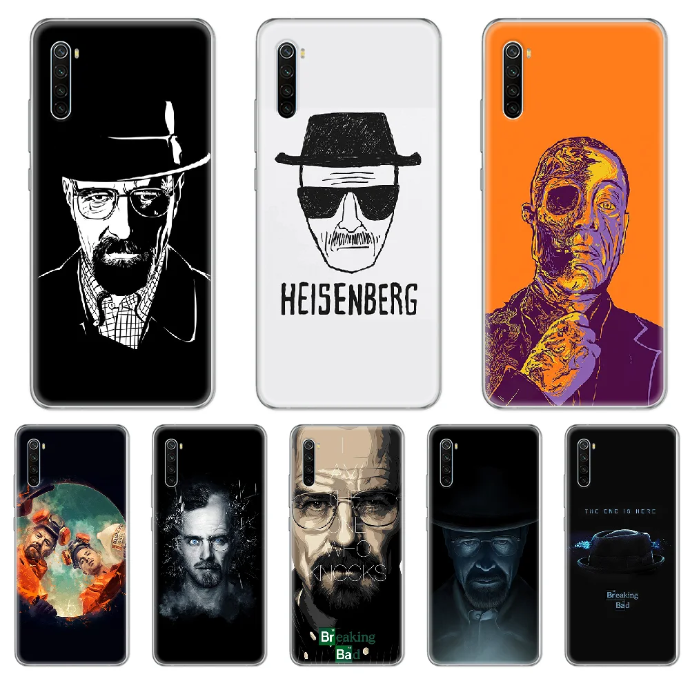 Heisenberg Breaking Bad чехол для телефона xiaomi Redmi 3S 4A 5A 6A 5 Plus 4X 7 8 8a CC9 K20 Pro K30 прозрачный