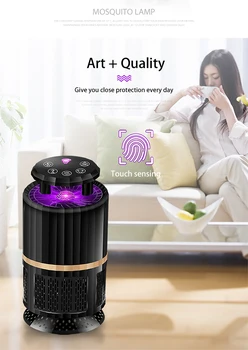 

USB Mosquito Repellent Lamp Anti Mosquito Killer Pest Insect Rodent Control Electronic Photocatalyst LED Catcher Light