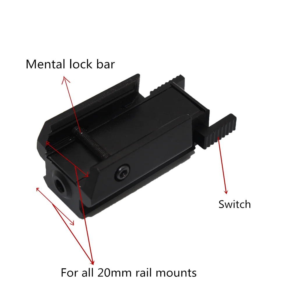 Лазерный прицел с красной точкой для glock 17 19 colt1911 Beretta M9 sigsauer пистолет страйкбола