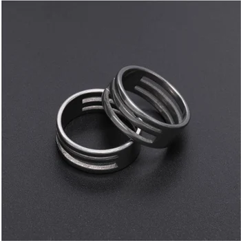 

1 Uds. De acero inoxidable anilla de engarce abierta Dedo de cierre de la joyería herramientas de fabricación de la joyería se a