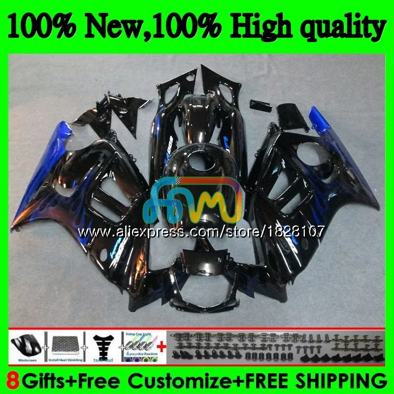 CBR600F3 комплект для HONDA CBR 600F3 600 FS F3 95 96 1997 1998 3BS. 135 CBR600FS CBR600 F3 Синий Пламя 1995 1996 97 98 обтекатель бака - Цвет: No. 1