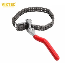 

VT14023 Heavy Duty Oil Filter Chain Wrench 60-160mm 60-195mm Chain Type Oil Filter Wrench Auto Tool Engine Box Spanner
