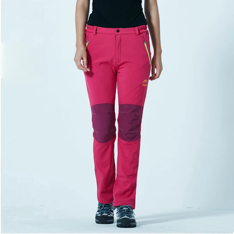 3XL женские и мужские зимние уличные штаны теплые флисовые водонепроницаемые