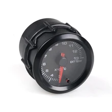 Автомобильный Универсальный термометр для выхлопных газов 52 мм указатель гоночный автомобиль модификация запчасти Инструмент датчик температуры