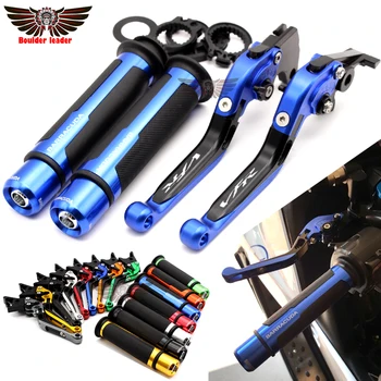 

For Honda VFR 750 1991-1997 VFR 800 F VFR800 F 2002-2017 Motorcycle Adjustable Folding Brake Clutch Levers Handlebar Hand Grips