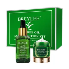 Чайное дерево акне раствор комплект лечение акне сыворотка крем для лица Прыщи эссенция для удаления