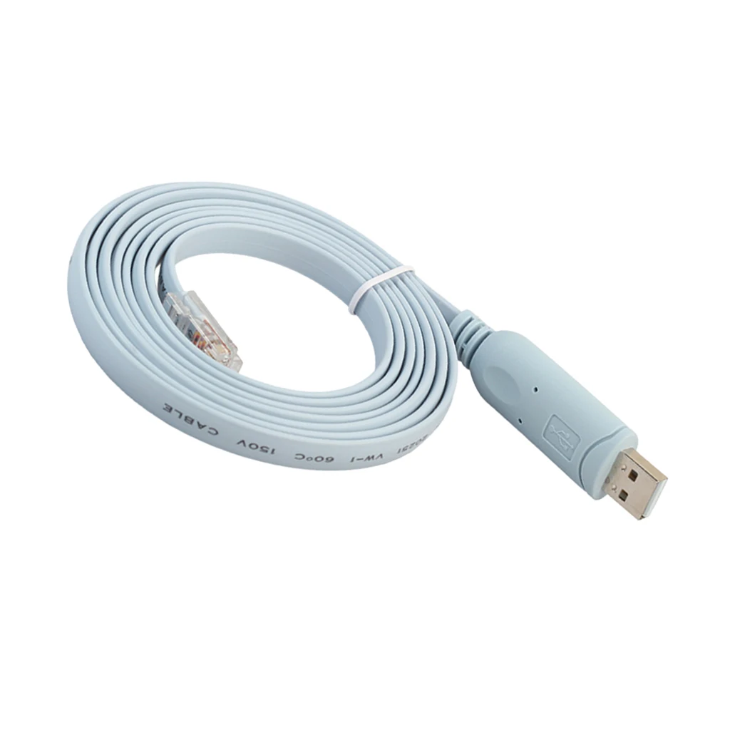 USB к RJ45 RS232 консольный кабель(1,8 м длина) для Cisco маршрутизатор коммутатор