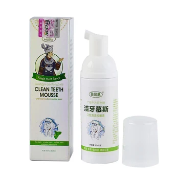 

Fresh Shining Tooth-Cleaning Mousse Toothpaste Teeth Whitening Oral