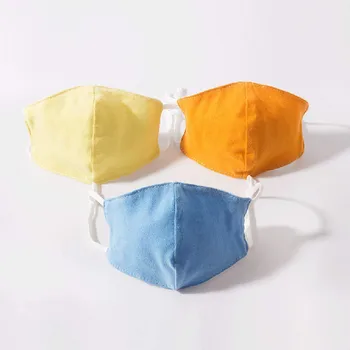 

Adult Solid Mouth Mask Washable Cotton Face Mask Outdoor Anti Pollution Protective Cover Mask Masque Muffle Masque De Protection