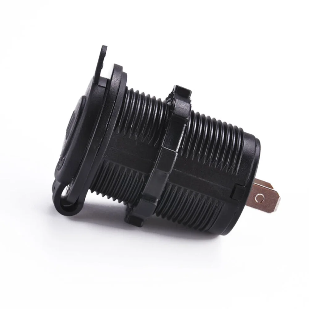 12V автомобильные сигаретные прикуриватели, розетки и Мощность розетка Водонепроницаемый черный сборки