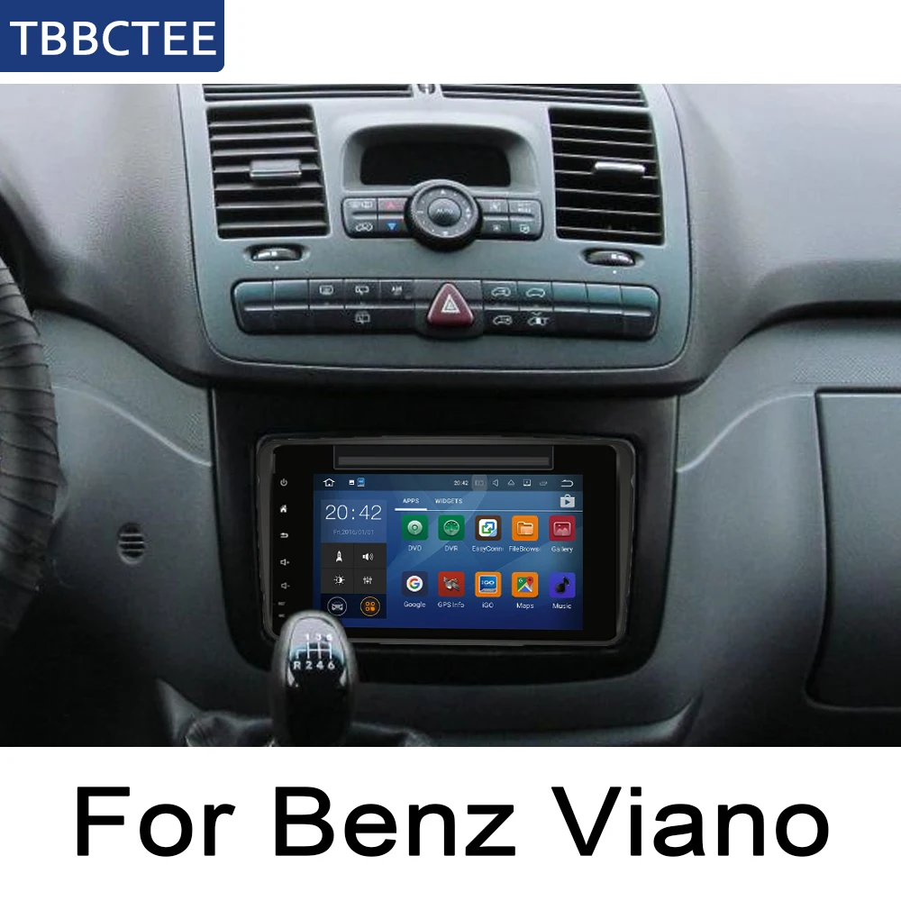 Для Mercedes Benz Viano 2004 ~ 2006 NTG Авторадио автомобильный dvd плеер на основе Android gps