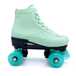 Lighted Unisex Skate Shoes Double Row Personalized Tide Beginner Roller Skating New Style Paten Ayakkabi Inline Skates KC50LH