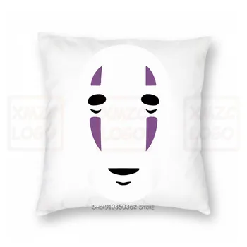 

Kaonashi No Face Spirited Away Chihiro Studio Ghibli Blacktunisex Pillow case Women Men