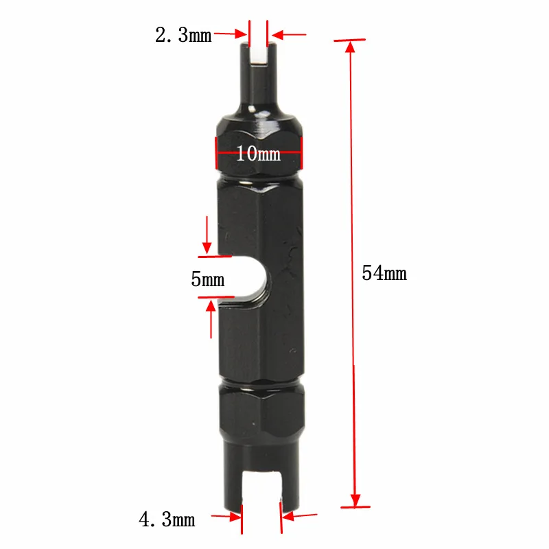 Bicycle Valve Core Tool Set Presta Schrader Valve Core Adapter Fresta Schrader Cap Bicycle Tire Repair Kit 11 Pieces/Set