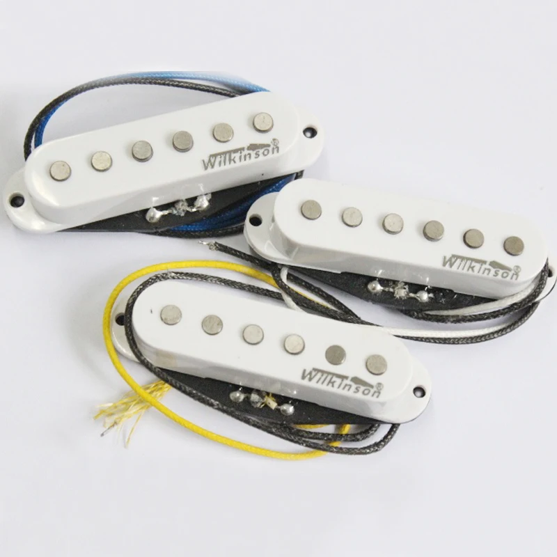 Wilkinson Wvs Single-Coil Set Classico Polepit Sfalsato, Una Replica Molto Accurata Di Un Pickup In Stile Anni '60 Dalla Corea