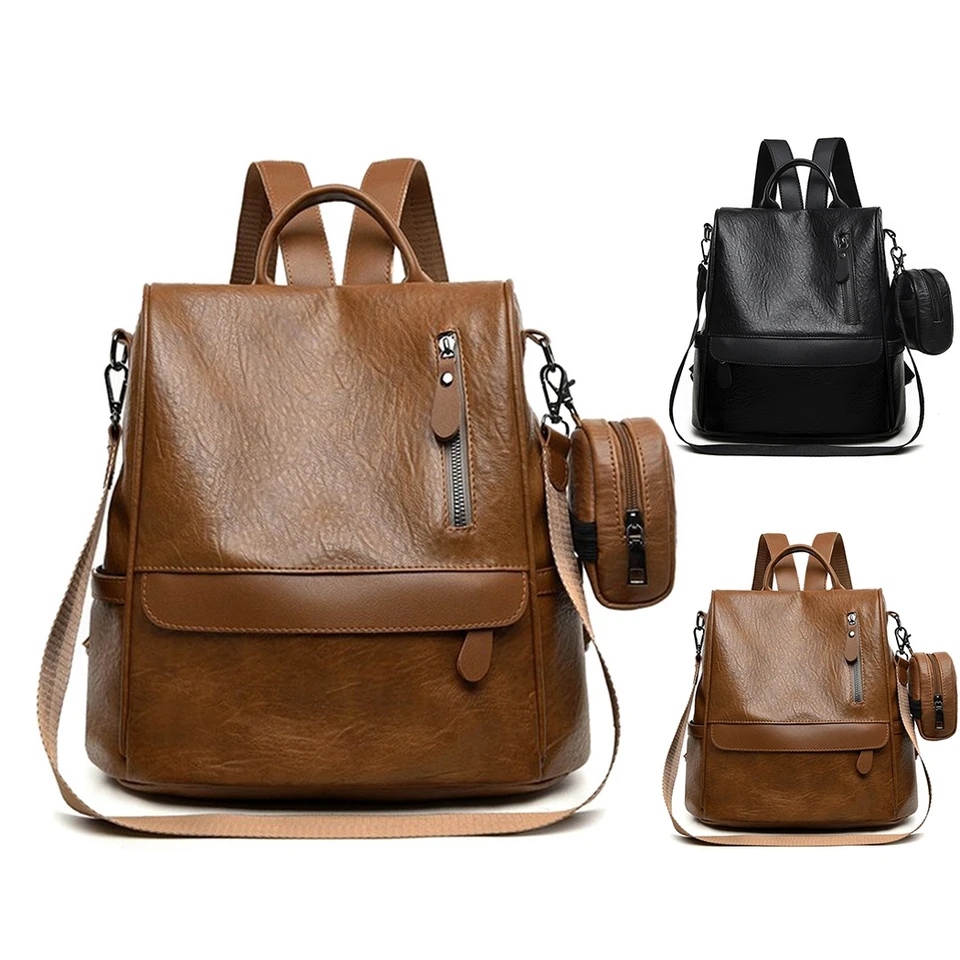 coofit leather backpack