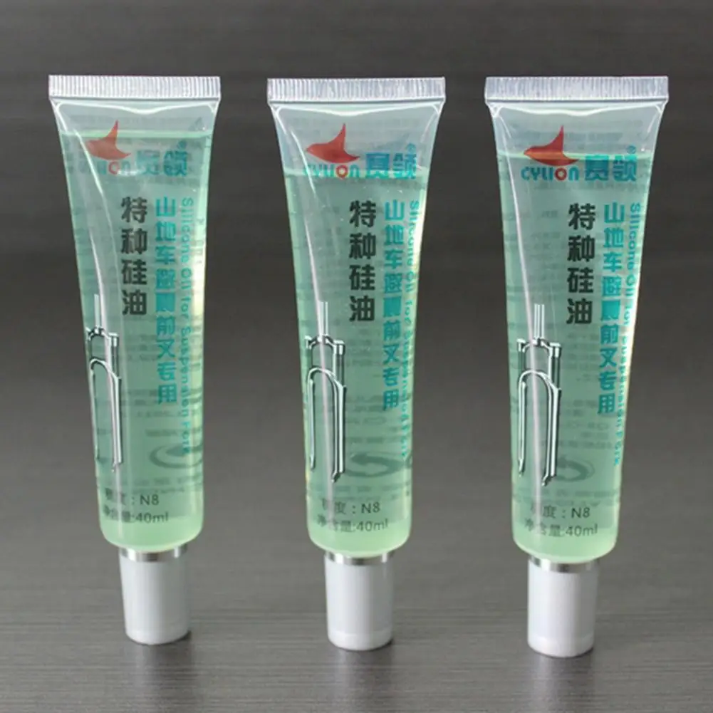 1pc 40ML Bike Suspension Oil Silicone Front Fork Lubricating Antirust