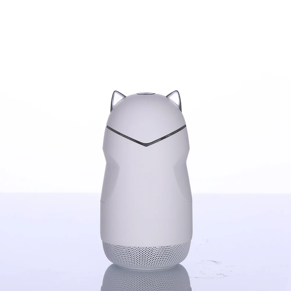Мультяшный Bluetooth беспроводной динамик, мини портативный Bluetooth динамик, светодиодный цветной светильник, сабвуфер, беспроводной динамик для громкой связи