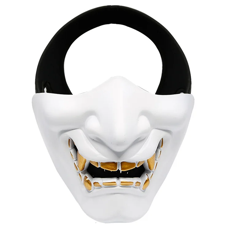 Ansiktsmask Devil - vit