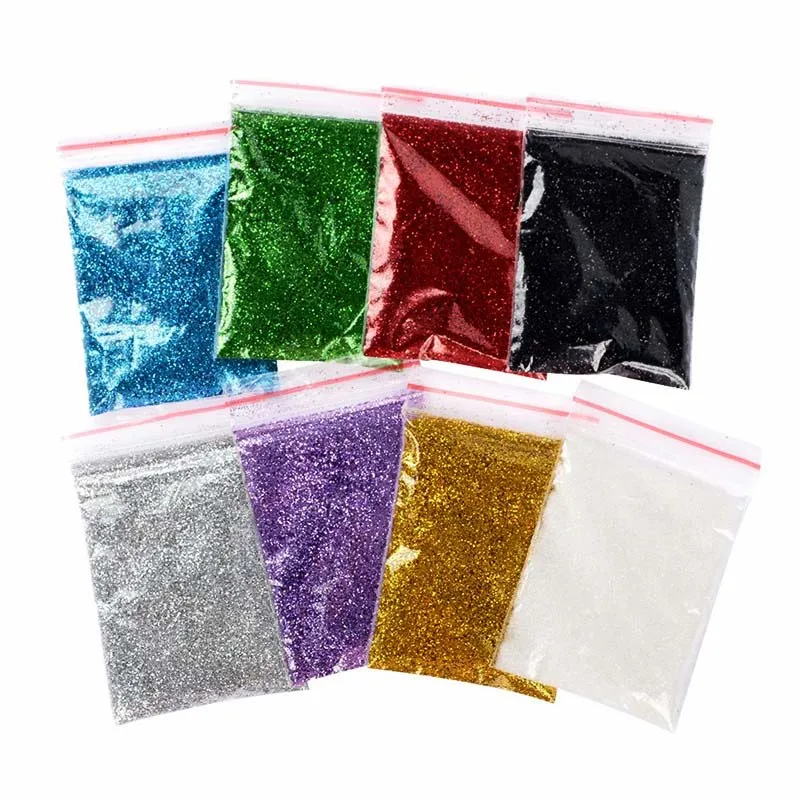 8bags(8 colors) 5 г голографический блестящий для ногтей порошок лазер Блестящие Блестки для ногтей хромированные хлопья пигментные пылевые украшения DIY маникюр - Цвет: 8bags(8 colors)