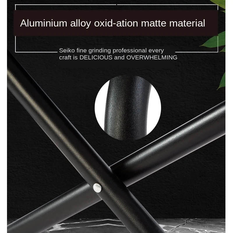 Fishing Chair Quality Aluminum Alloy Outdoor Folding Beach Chair Gear Fishing Supplies Outdoor Sketch Portable Fishing Stool