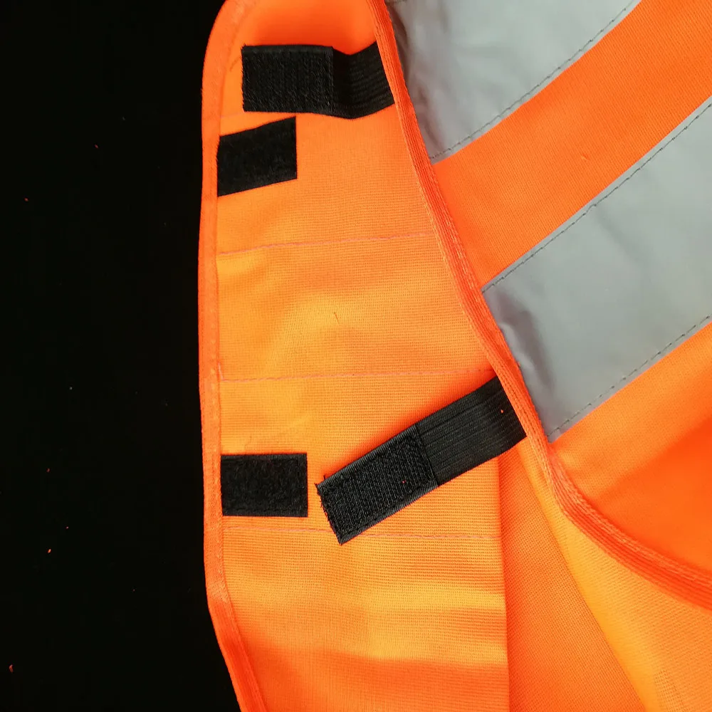 Cartoon Kids Reflective Safety Vest School Children Training Breathable Vest Adjustable Elastic Side