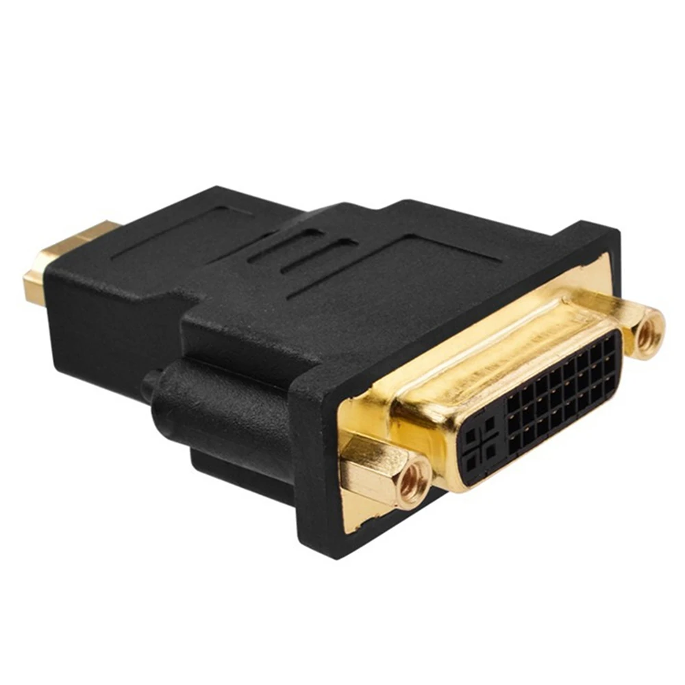 

New HDMI Conveter Adapter HDMI Male To DVI DVI-I 24+5 Female Adapter Conveter For Graphic Card Video Player HDMI To DVI