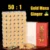 SHARE HO 50:1 Gold Moxa Sticks With Ginger Chinese Artemisia Moxibustion Acupuntura Therapy Meridian Heating Burner 54шт