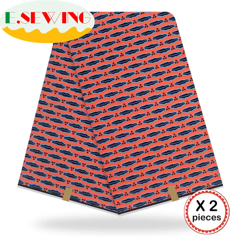 Анкара африканская вощеная ткань принтом 12 ярдов хлопок настоящий голландский воск Гана нигерийский стиль для шитья африканские платья одежда 04