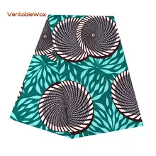 Африка Анкара полиэстер воск принты ткань бинта реальные воск высокое качество 6 ярдов африканская кружевная ткань для вечерние платье FP6226