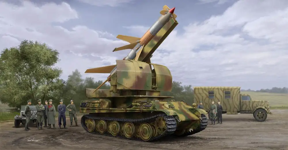 

Trumpeter 09532 1/35 Scale Flakpanther w/8.8cm Flakrakete Rheintochter I