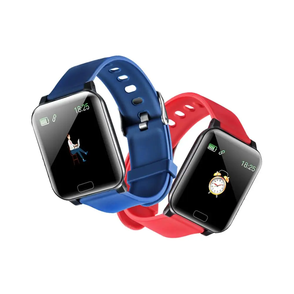 Смарт-браслет Y12, 1,3 дюйма, цветной экран HD, часы, Поддержка NFC сердечного ритма и контроля артериального давления