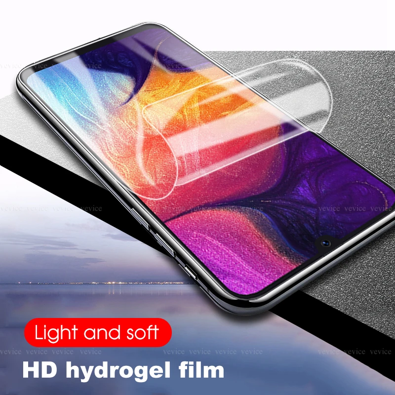 

9D Hydrogel Film For Samsung Galaxy S10 S9 S8 Plus Note10 Plus Screen Protector For Samsung A50 A40 Note 8 9 10 Ultra-thin film
