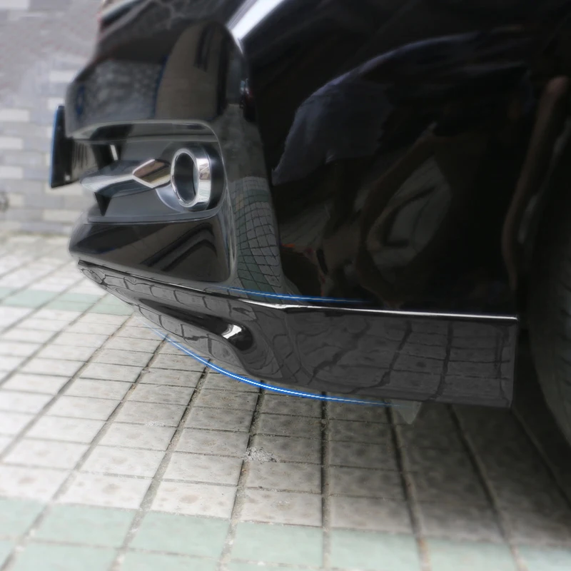 Наклеиваемого покрытия для автостайлинга из ABS спереди и сзади набор для бампера, кузова крышка защитная пластина для Honda Accord- Аксессуары для декорирования машины 4p