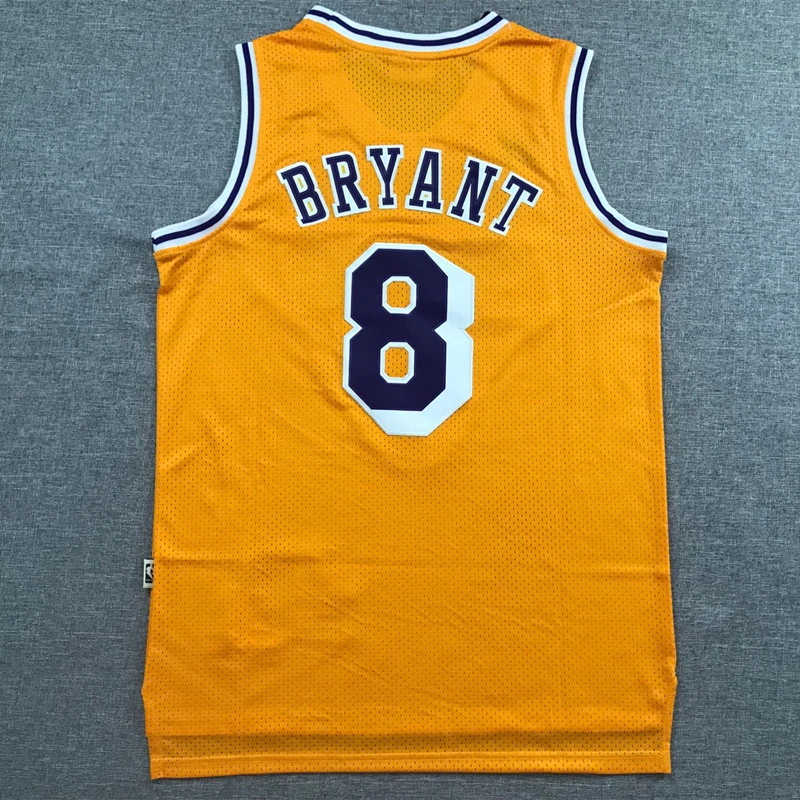 Camiseta baloncesto de Los Lakers de Los Ángeles para hombre... NBA #8 Kobe Bryant Retro de baloncesto|