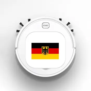 

Multifunctional Vacuum Cleaner Smart Dry Wet 1800Pa Home Floor Cleaner Rechargeable Sweeping Robot Eagle German Flag