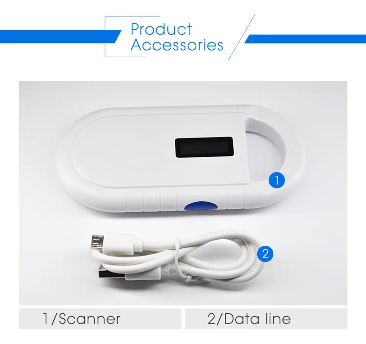 Rfid 134,2 кГц считыватель ISO11784/5 FDX-B rfid сканер животных шприц ПЭТ микрочип инжектор rfid тег Идентификация животных