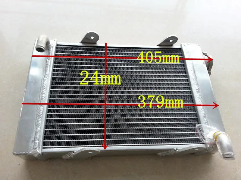 

Полностью алюминиевый радиатор для картинга, 15x9,5x1,8 дюйма, новинка