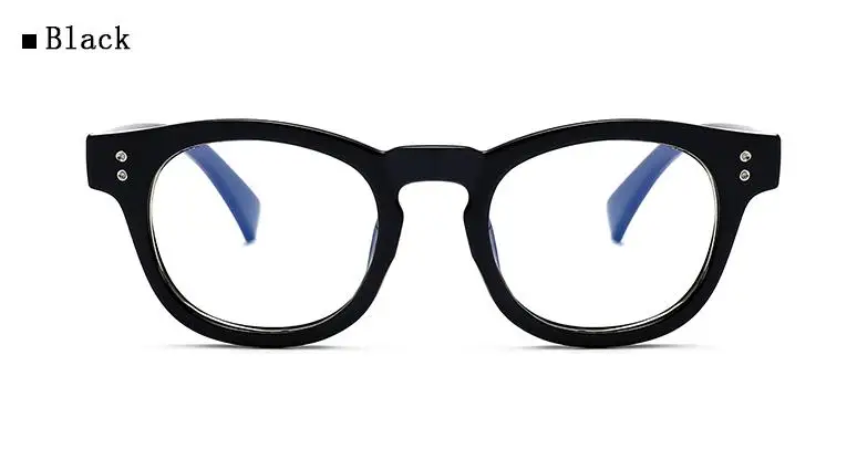 Ретро двойные заклепки близорукость очки для женщин и мужчин близорукие очки черные леопардовые близорукие очки 3 цвета L3 - Цвет оправы: 1
