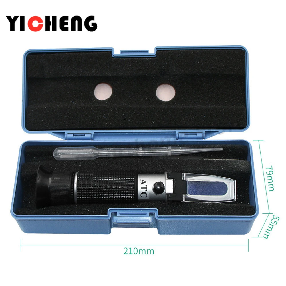 Refractometers Portable Abbe Refractometer 032/80Sugar Meter Refractive Instrument Optical