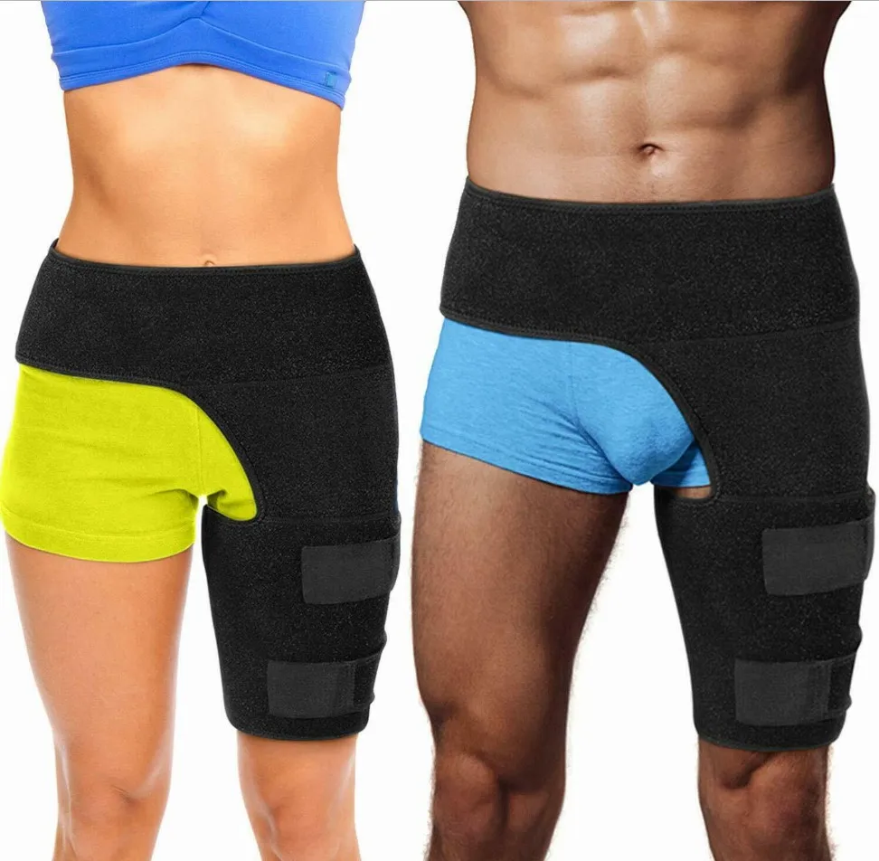 Hip Support Belt Groin Sciatica Pain Relief Thigh Strap Compression Brace Joints Arthritis Protective | Красота и здоровье